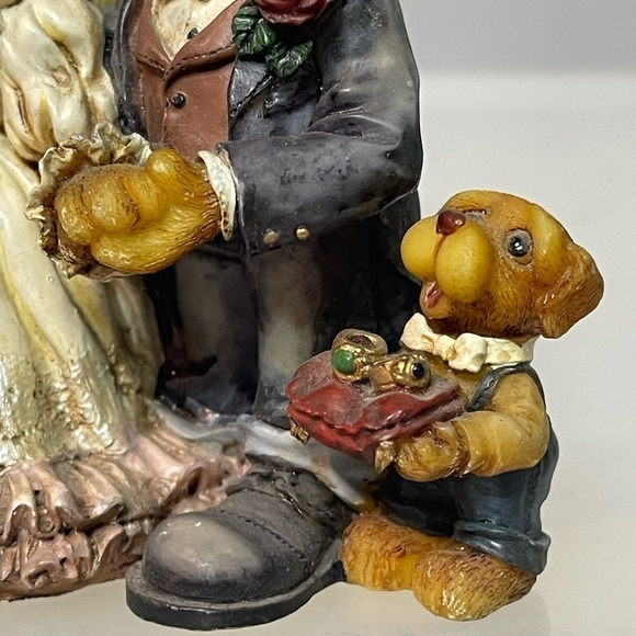 Barkley Crossing “Our Love is Furever” Dog Groom Bride Figurine BC78604 Wedding - Picture 4 of 13